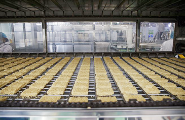 Linea di produzione di noodle istantanei fritti