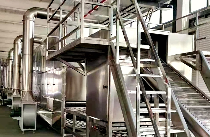 Linea di produzione di tagliatelle secche non fritte